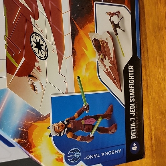 Star Wars Mission Fleet Delta-7 Jedi Starfighter - Picture 2 of 6